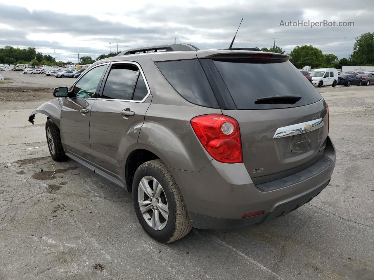 2012 Chevrolet Equinox Lt Brown vin: 2GNALDEKXC6391481