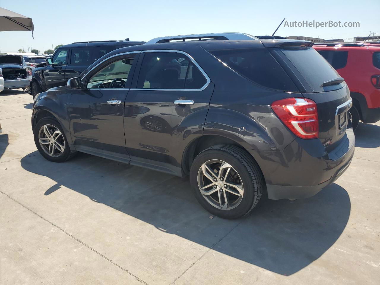 2016 Chevrolet Equinox Ltz Charcoal vin: 2GNALDEKXG6296022