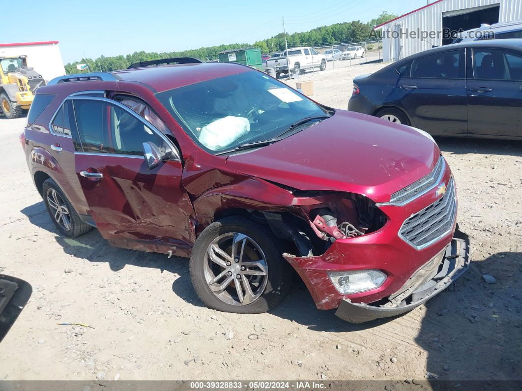 2017 Chevrolet Equinox Premier Red vin: 2GNALDEKXH1518976