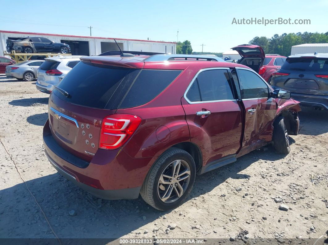 2017 Chevrolet Equinox Premier Red vin: 2GNALDEKXH1518976