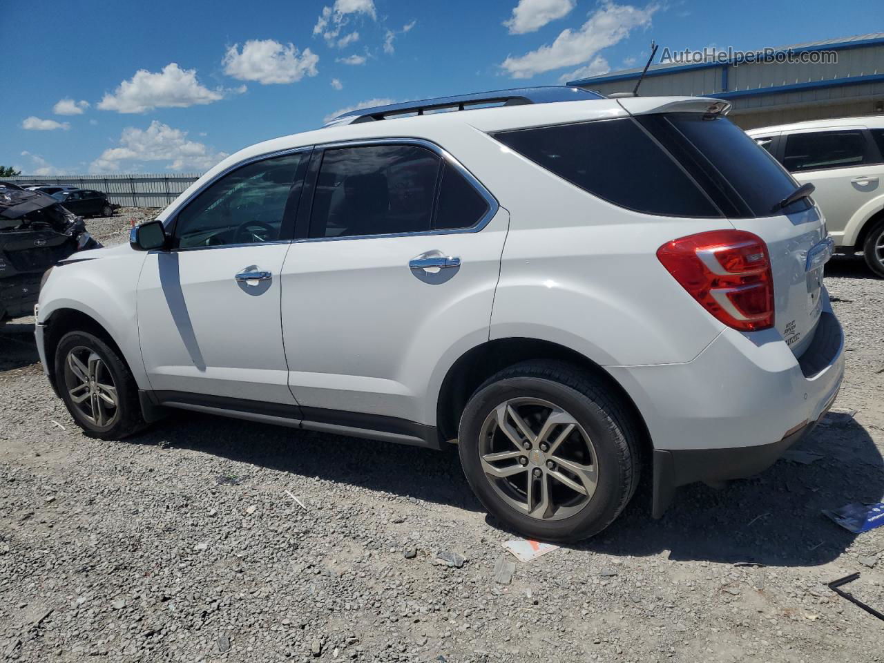 2017 Chevrolet Equinox Premier Белый vin: 2GNALDEKXH1539004