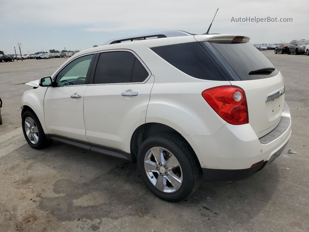 2012 Chevrolet Equinox Ltz White vin: 2GNALFEK0C1304762