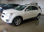 2012 Chevrolet Equinox Ltz White vin: 2GNALFEK1C1299703