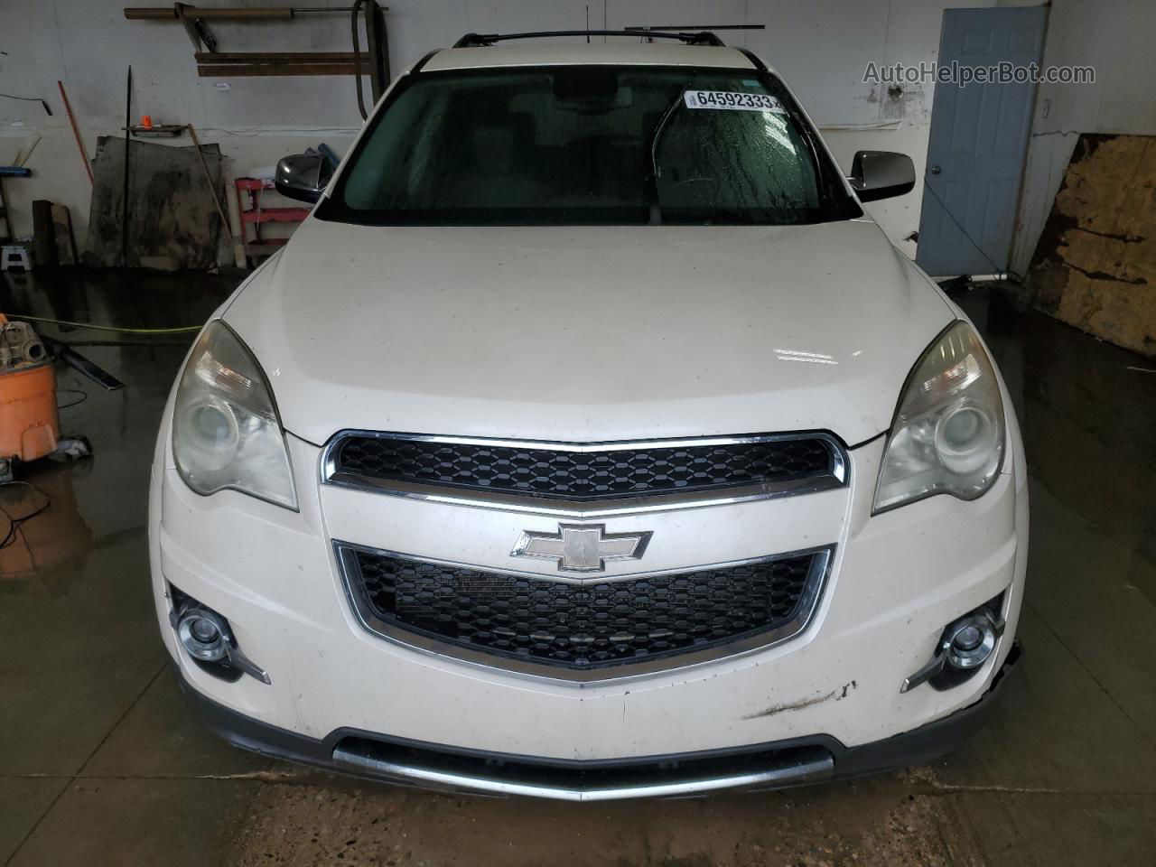 2012 Chevrolet Equinox Ltz White vin: 2GNALFEK1C1299703