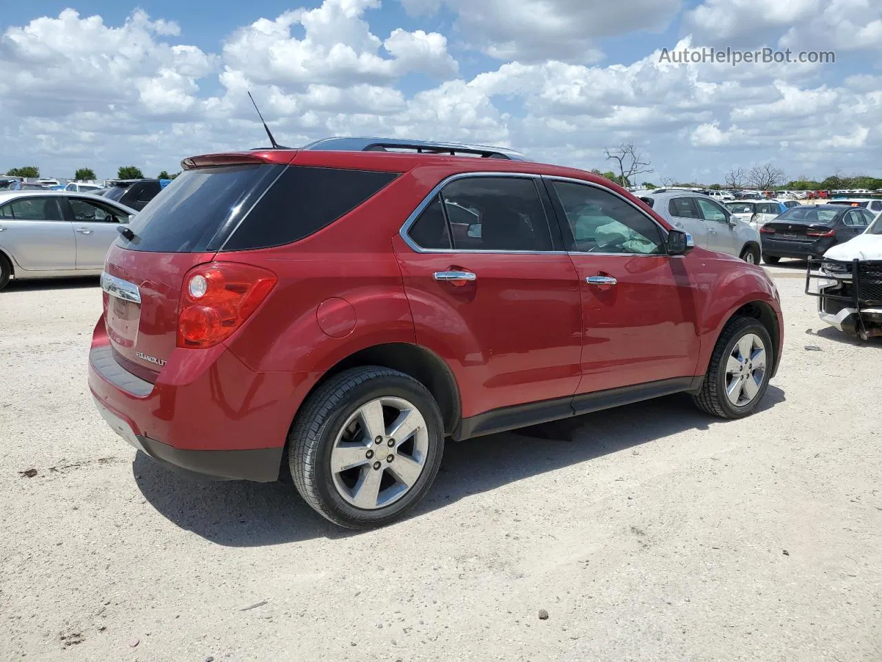 2012 Chevrolet Equinox Ltz Красный vin: 2GNALFEK1C1323675