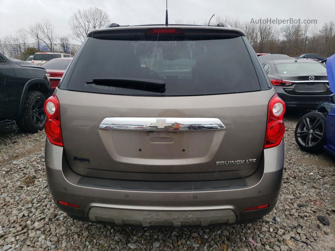 2012 Chevrolet Equinox Ltz Gray vin: 2GNALFEK1C6295668