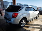 2012 Chevrolet Equinox Ltz Silver vin: 2GNALFEK2C6102623