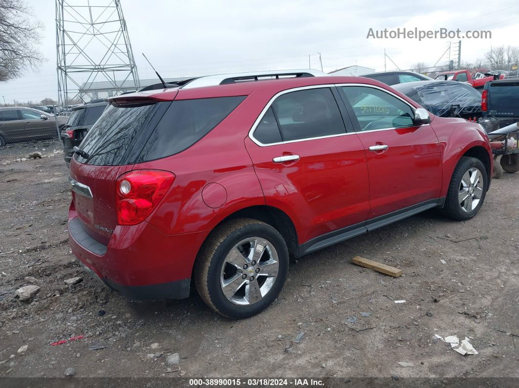 2012 Chevrolet Equinox Ltz Red vin: 2GNALFEK4C1331401