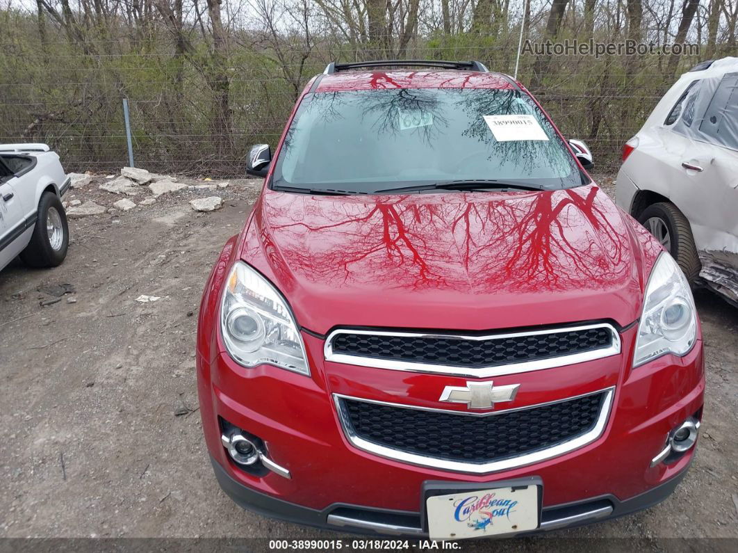 2012 Chevrolet Equinox Ltz Red vin: 2GNALFEK4C1331401