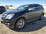 2012 Chevrolet Equinox Ltz Black vin: 2GNALFEK4C6107581