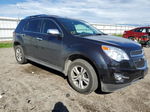 2012 Chevrolet Equinox Ltz Black vin: 2GNALFEK4C6107581