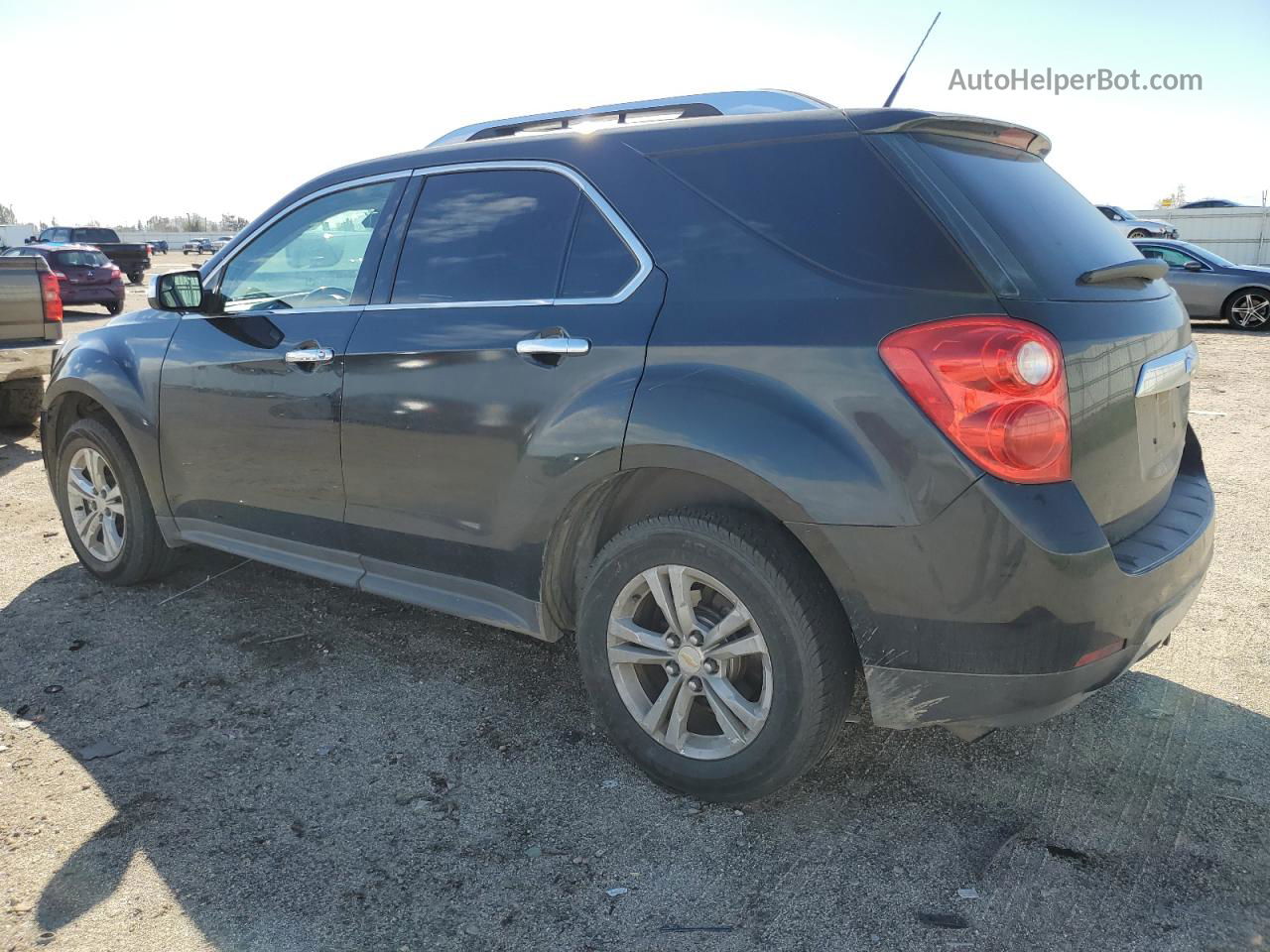 2012 Chevrolet Equinox Ltz Black vin: 2GNALFEK4C6107581