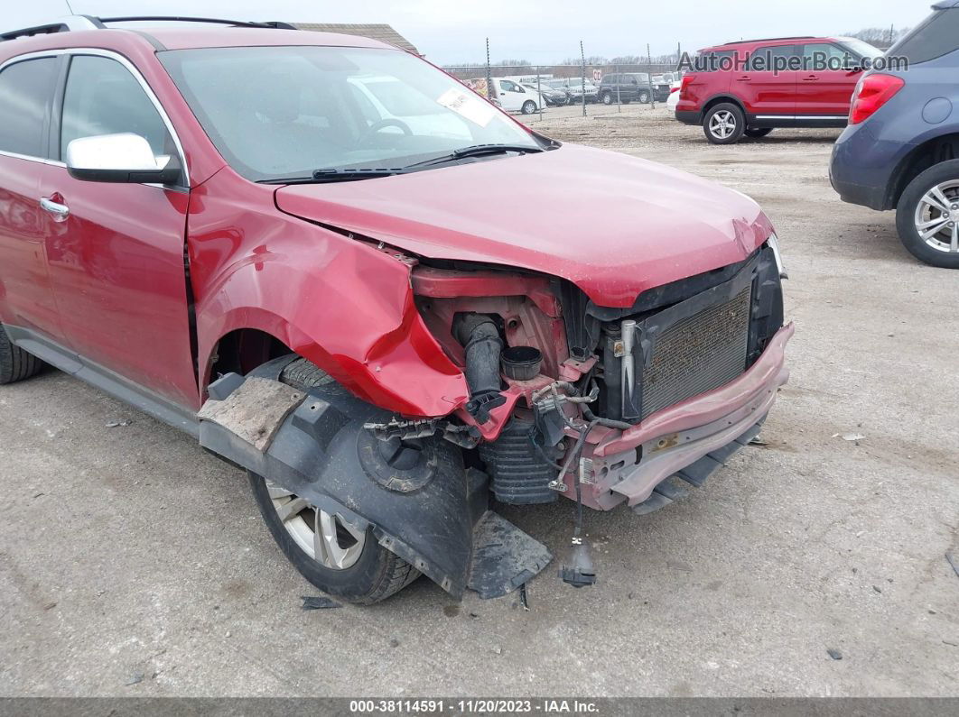 2012 Chevrolet Equinox Ltz Red vin: 2GNALFEK5C1258300