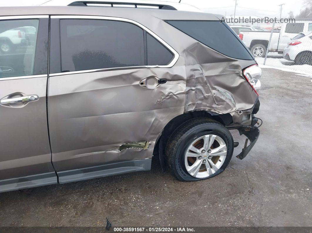 2012 Chevrolet Equinox Ltz Brown vin: 2GNALFEK7C6275778