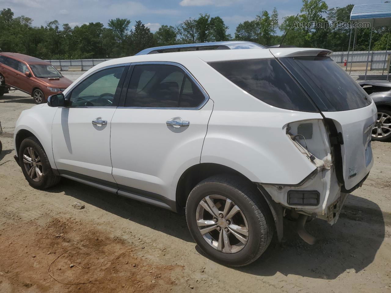 2012 Chevrolet Equinox Ltz Белый vin: 2GNALFEK8C6207456