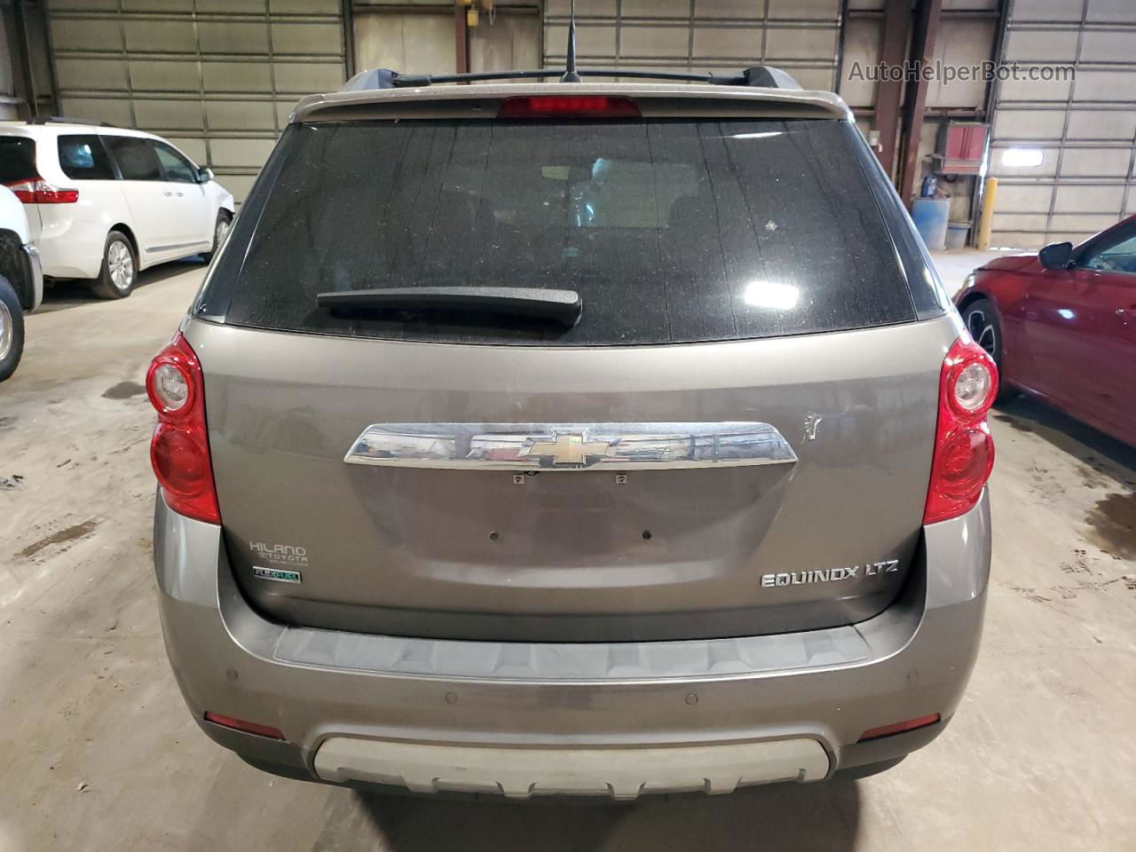 2012 Chevrolet Equinox Ltz Серый vin: 2GNALFEKXC6125096