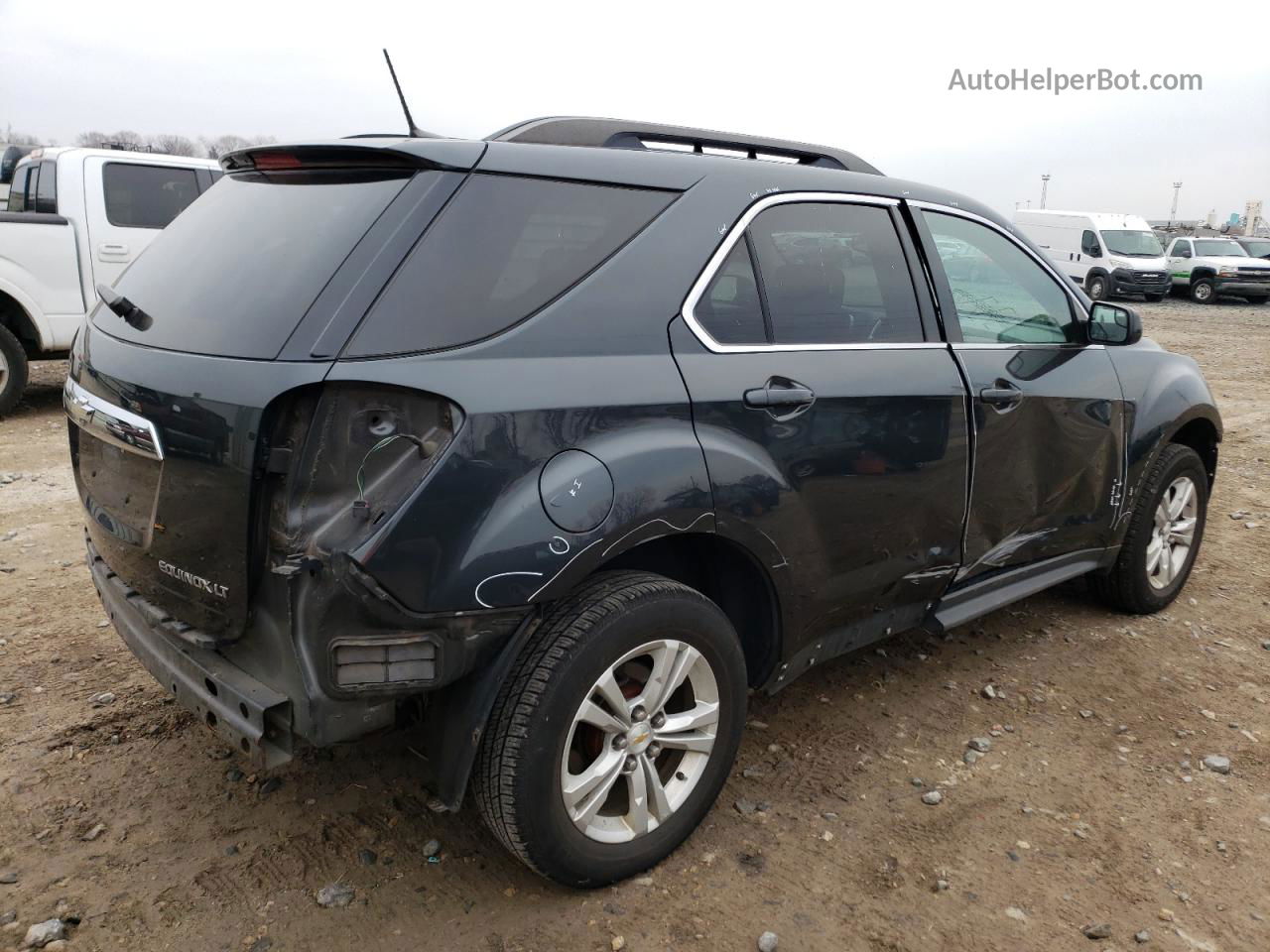 2012 Chevrolet Equinox Lt Gray vin: 2GNALPEK0C1304797