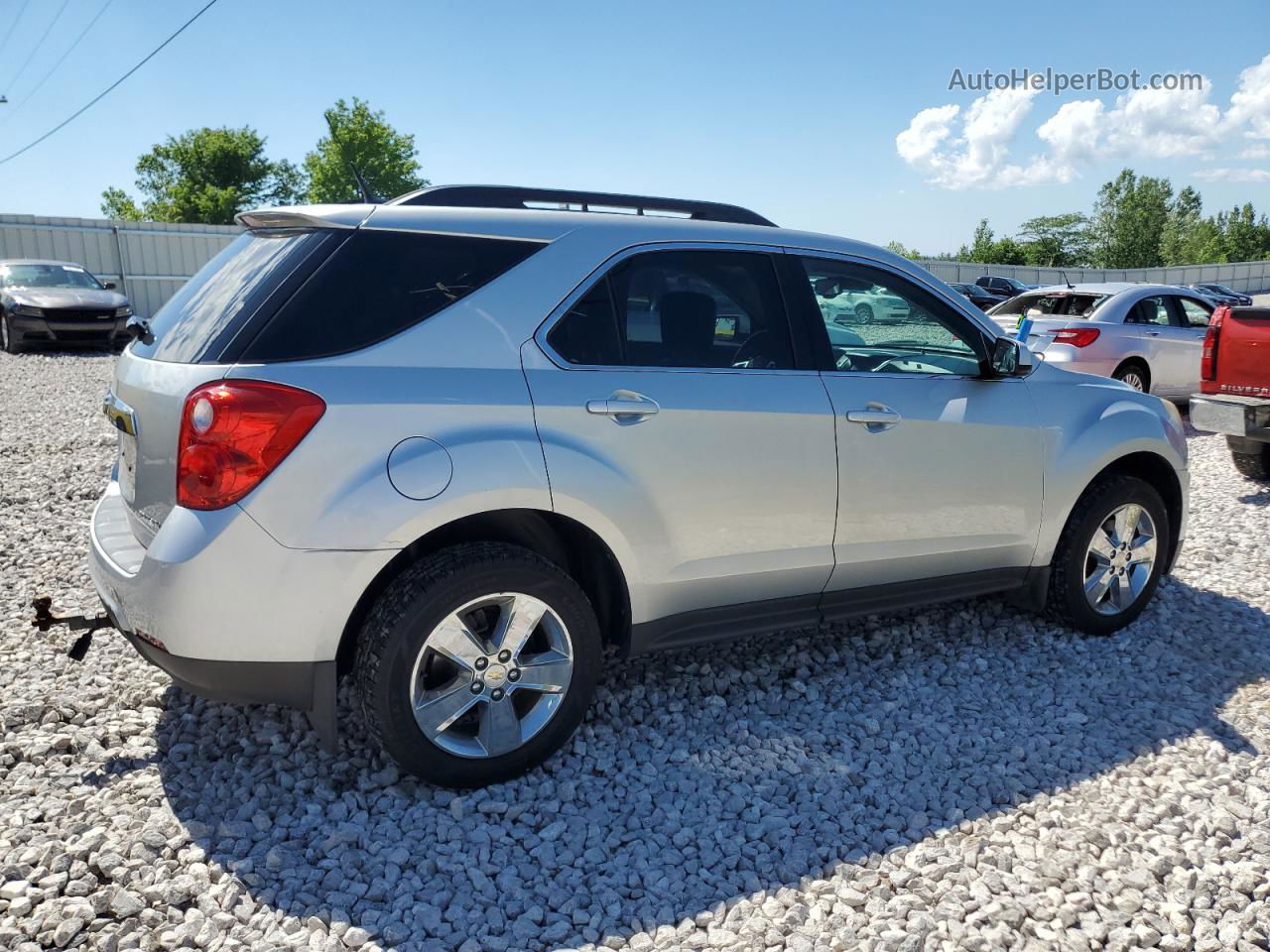 2012 Chevrolet Equinox Lt Silver vin: 2GNALPEK1C1122106