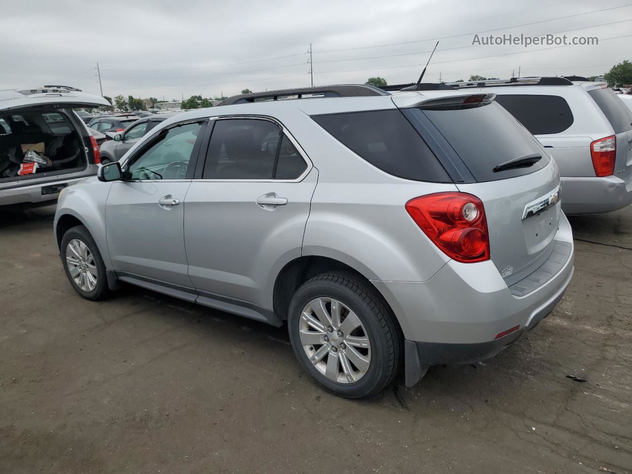 2012 Chevrolet Equinox Lt Silver vin: 2GNALPEK1C6386686