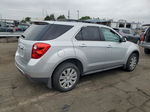 2012 Chevrolet Equinox Lt Silver vin: 2GNALPEK1C6386686