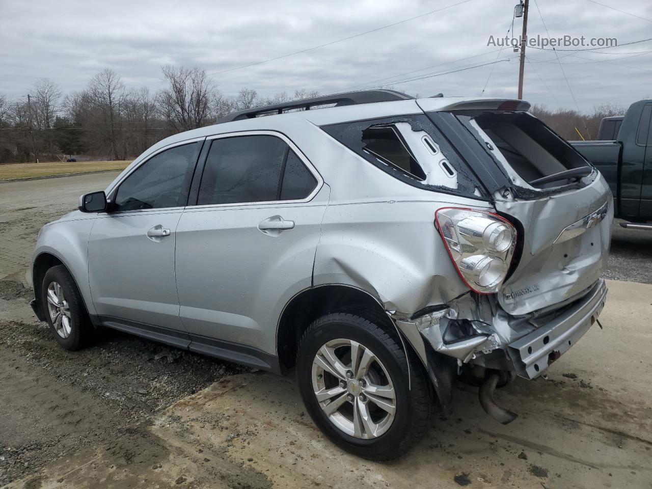 2012 Chevrolet Equinox Lt Silver vin: 2GNALPEK2C1233120