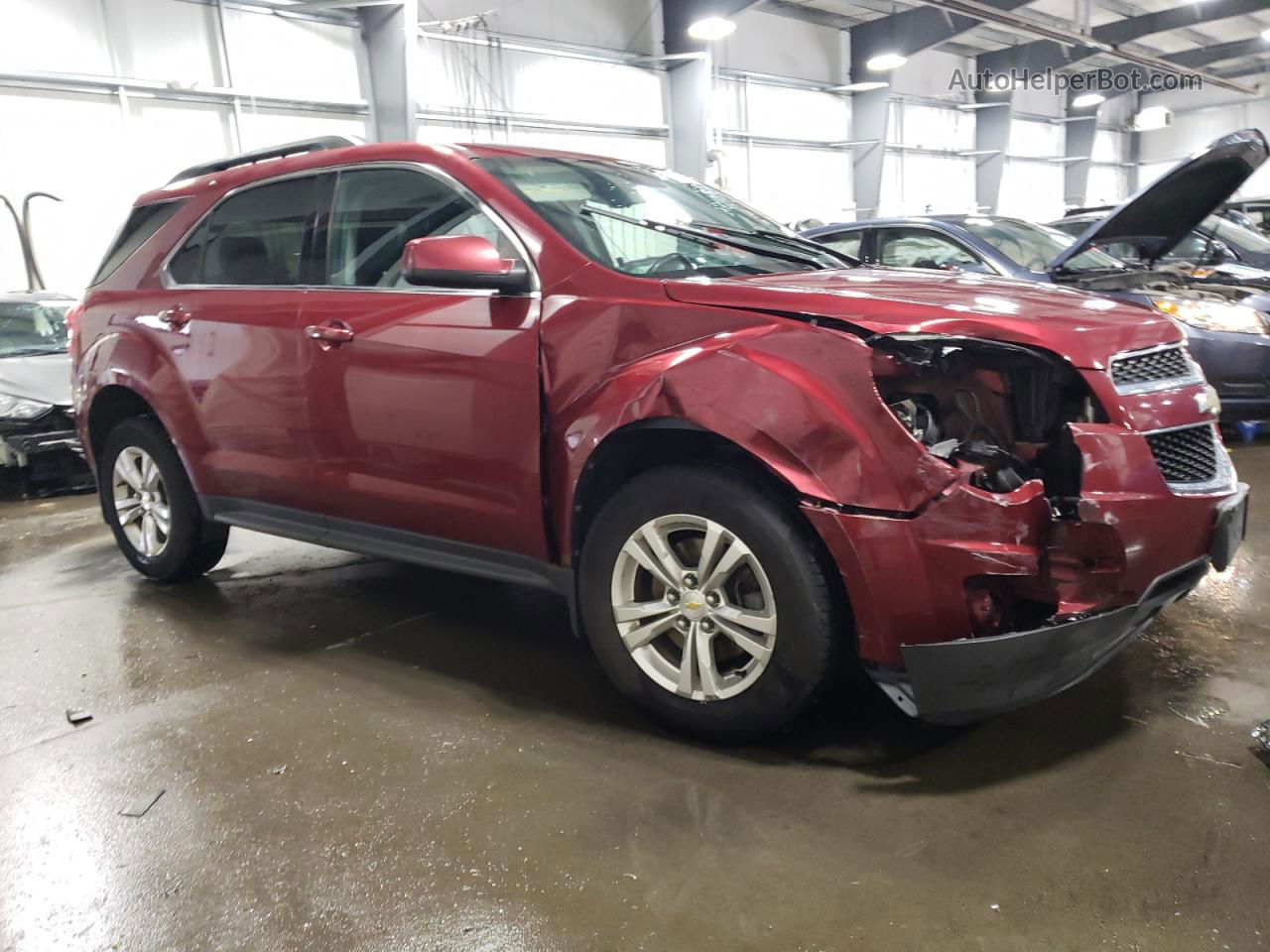 2012 Chevrolet Equinox Lt Red vin: 2GNALPEK3C6201957