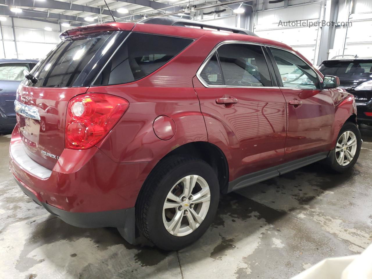 2012 Chevrolet Equinox Lt Red vin: 2GNALPEK3C6201957