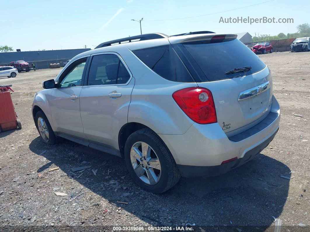 2012 Chevrolet Equinox 2lt Silver vin: 2GNALPEK3C6234165