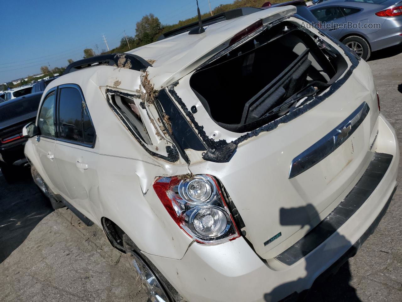 2012 Chevrolet Equinox Lt Beige vin: 2GNALPEK4C1244815