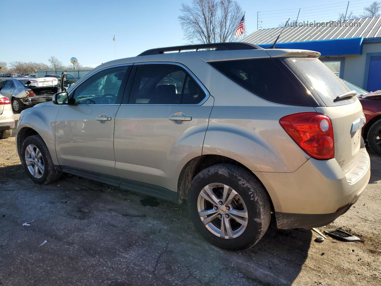 2012 Chevrolet Equinox Lt Кремовый vin: 2GNALPEK4C1323224