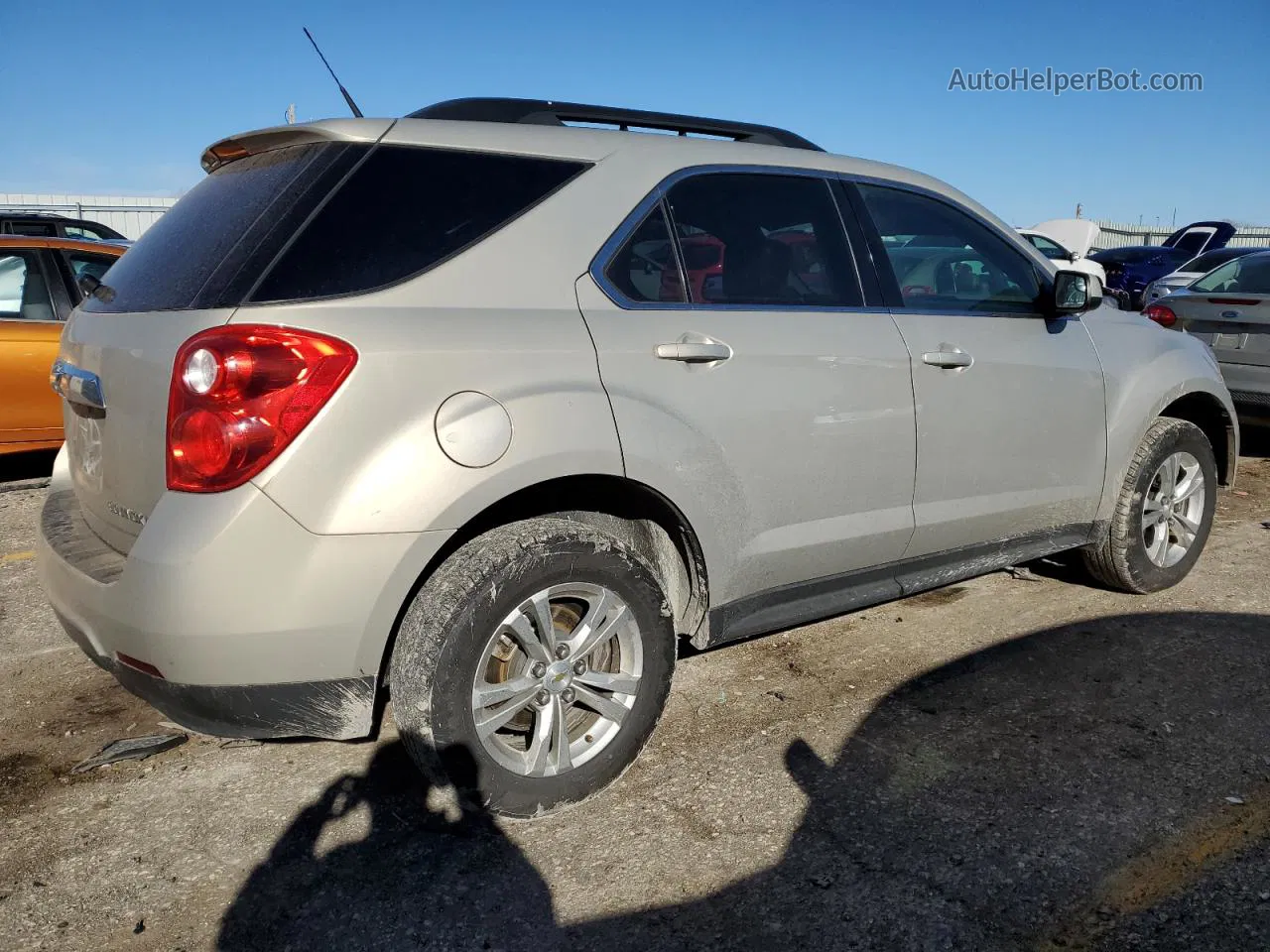 2012 Chevrolet Equinox Lt Кремовый vin: 2GNALPEK4C1323224