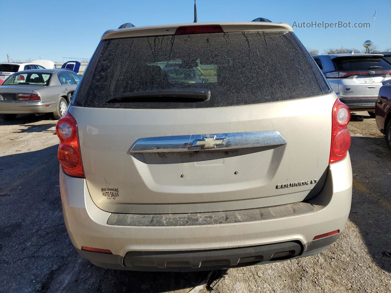 2012 Chevrolet Equinox Lt Кремовый vin: 2GNALPEK4C1323224