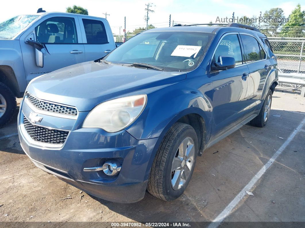 2012 Chevrolet Equinox 2lt Blue vin: 2GNALPEK4C6134074