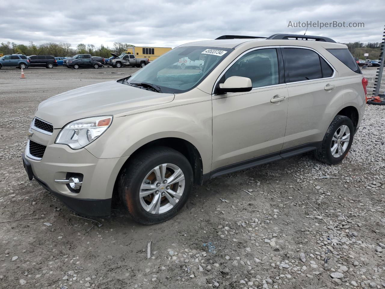 2012 Chevrolet Equinox Lt Золотой vin: 2GNALPEK5C1129060