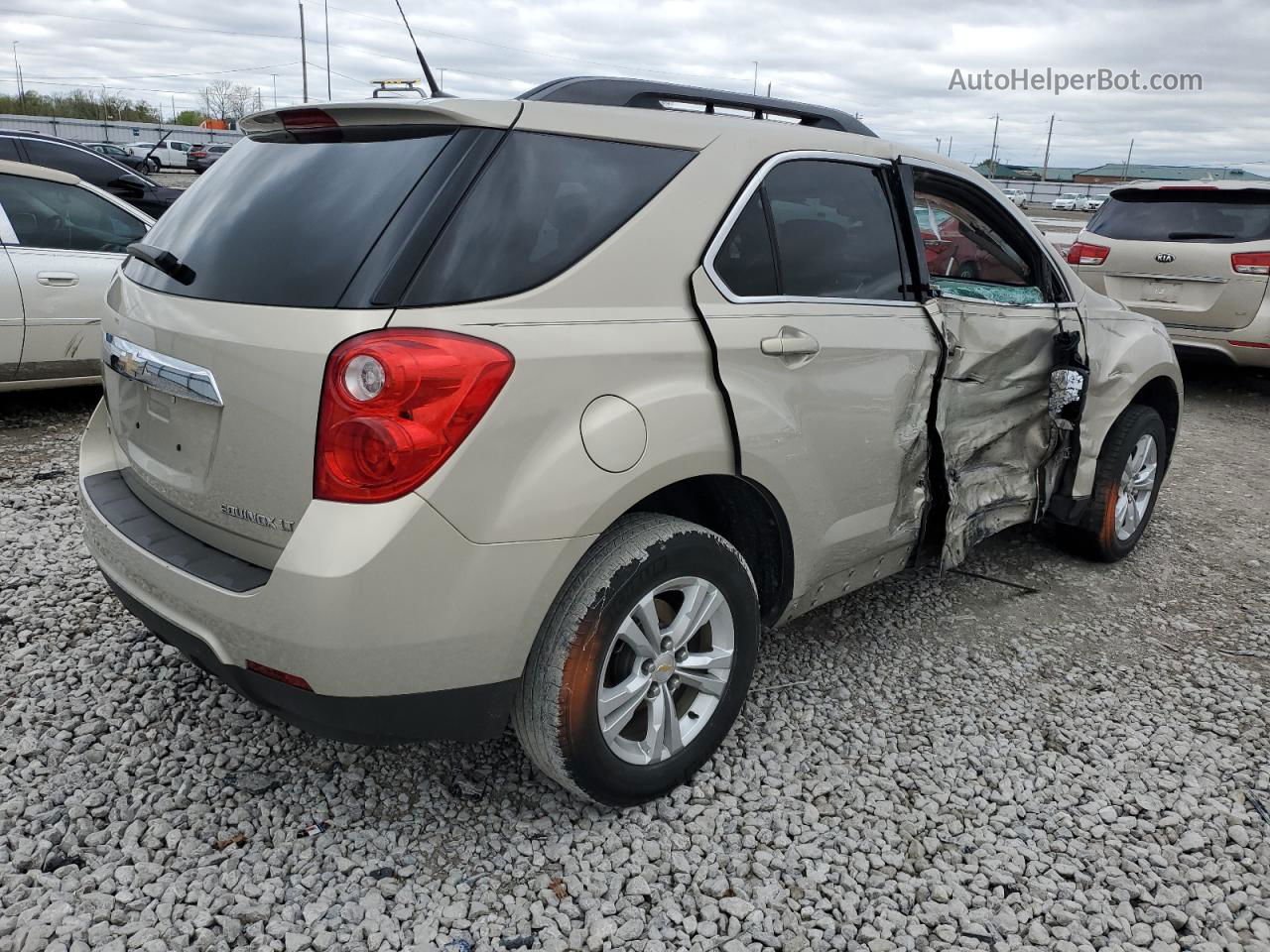 2012 Chevrolet Equinox Lt Gold vin: 2GNALPEK5C1129060