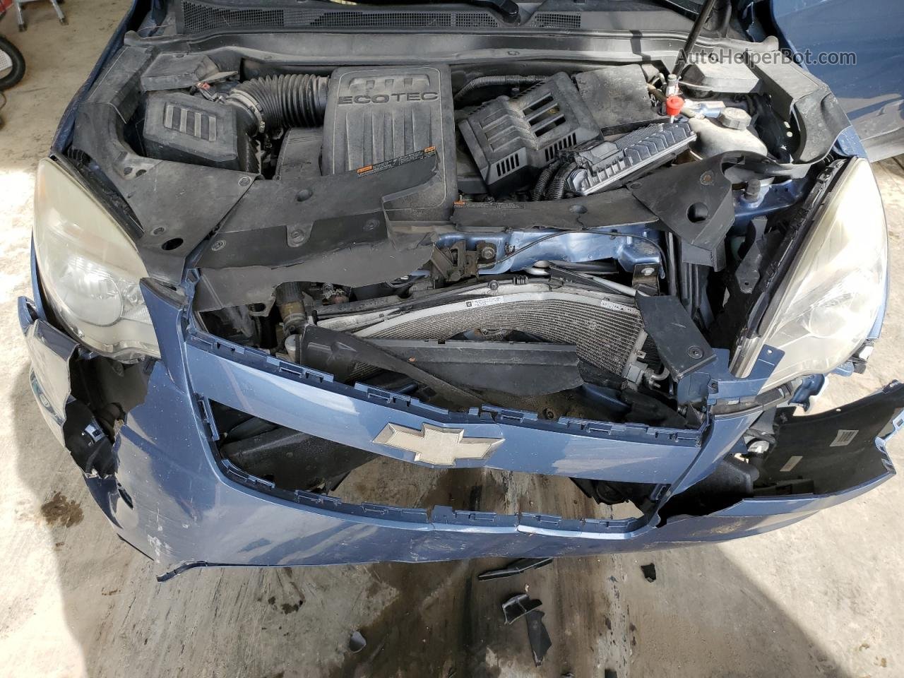 2012 Chevrolet Equinox Lt Синий vin: 2GNALPEK5C6140997