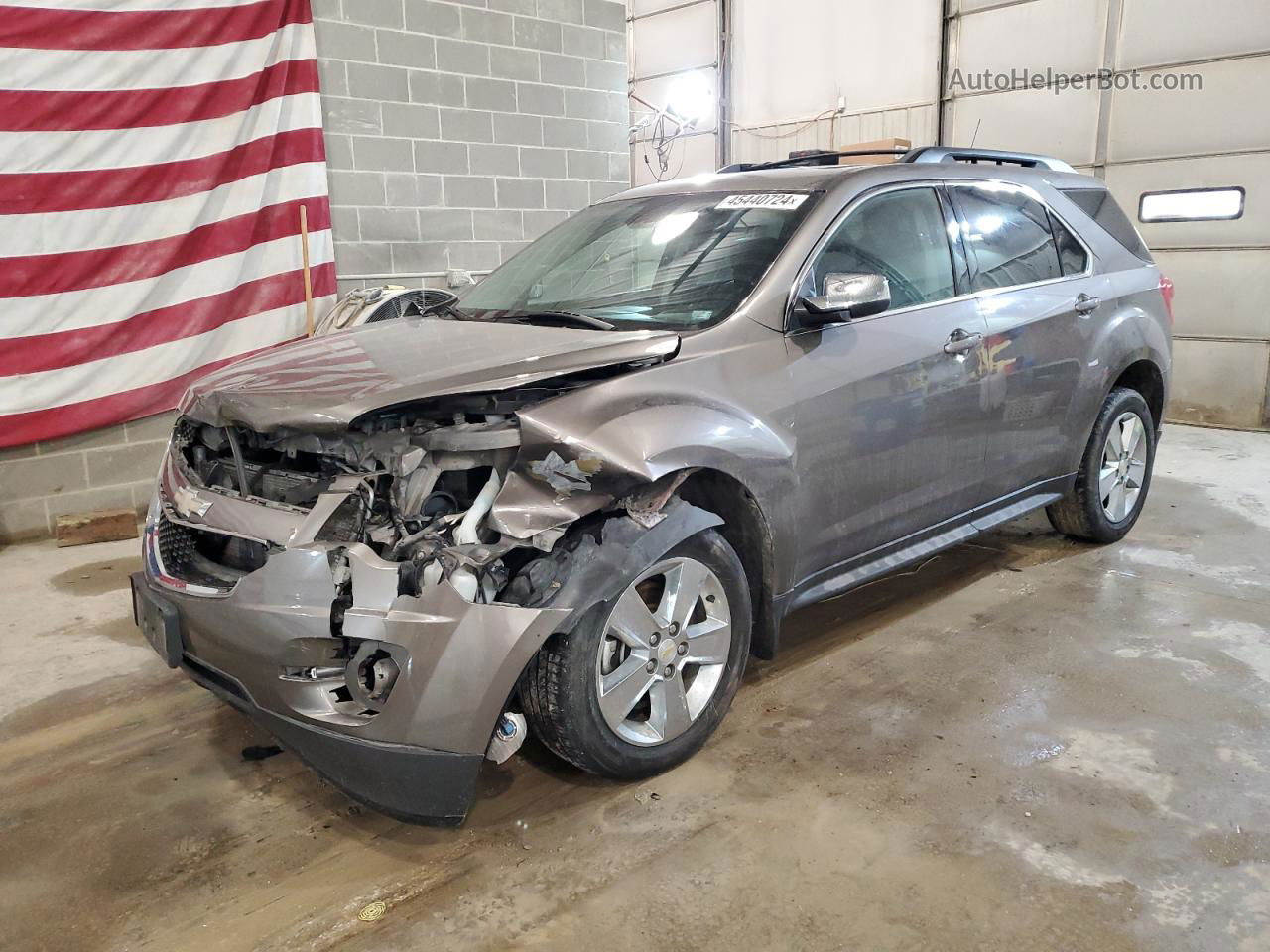 2012 Chevrolet Equinox Lt Brown vin: 2GNALPEK5C6192047