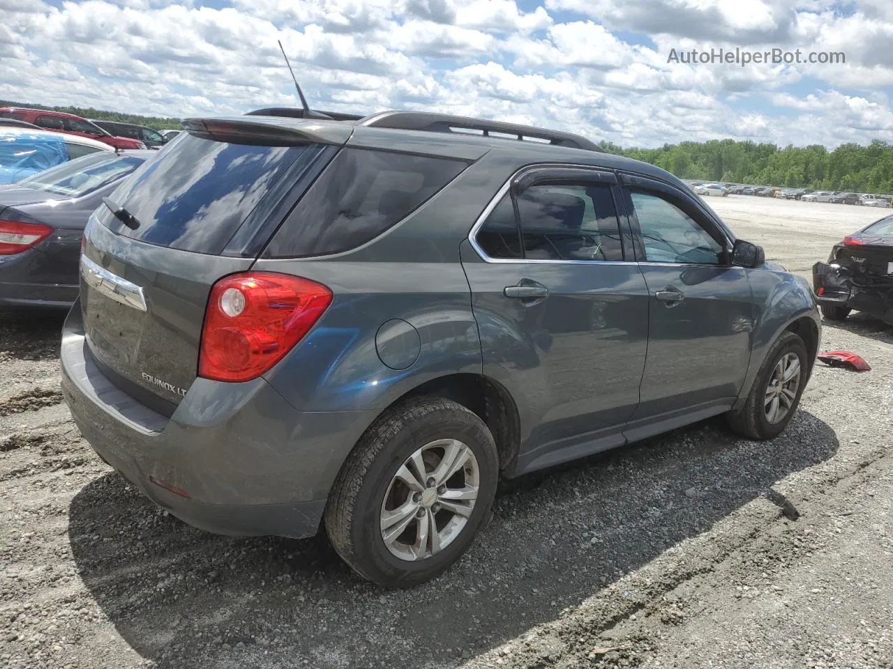 2012 Chevrolet Equinox Lt Gray vin: 2GNALPEK5C6343534