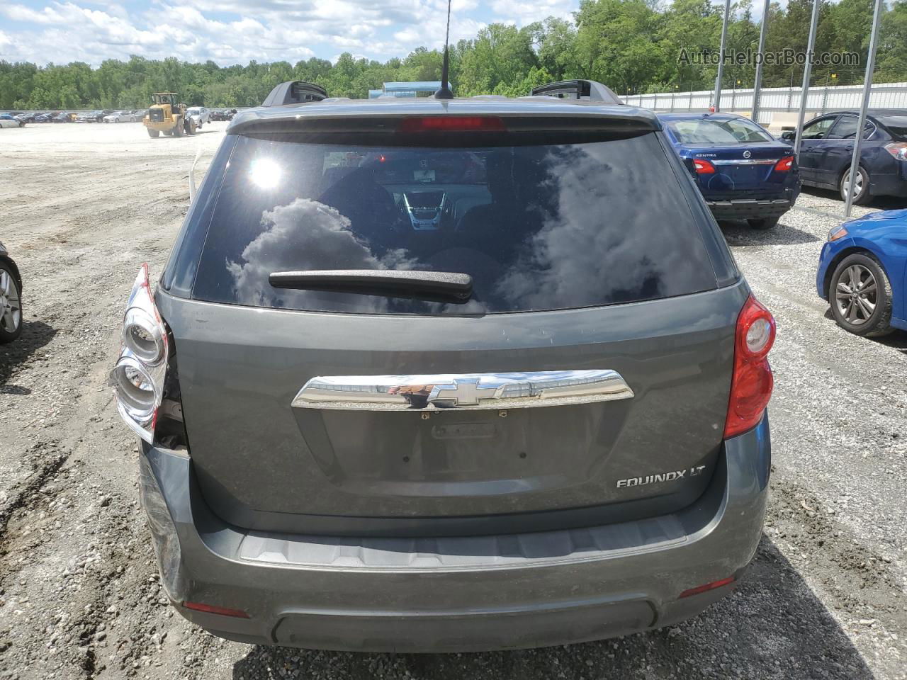 2012 Chevrolet Equinox Lt Gray vin: 2GNALPEK5C6343534