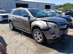 2012 Chevrolet Equinox Lt Gray vin: 2GNALPEK5C6376341