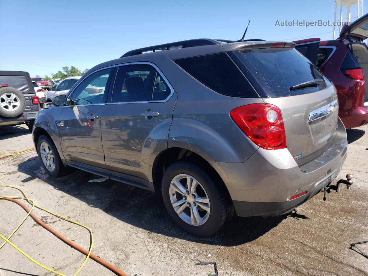 2012 Chevrolet Equinox Lt Gray vin: 2GNALPEK5C6376341