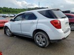 2012 Chevrolet Equinox Lt White vin: 2GNALPEK6C1195746