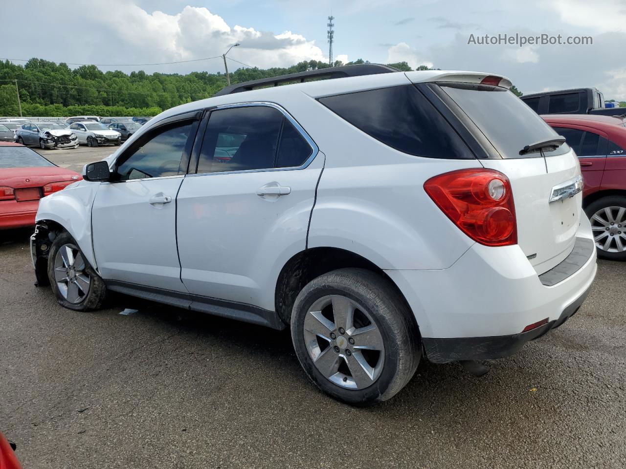 2012 Chevrolet Equinox Lt Белый vin: 2GNALPEK6C1195746