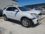 2012 Chevrolet Equinox Lt White vin: 2GNALPEK6C6102789