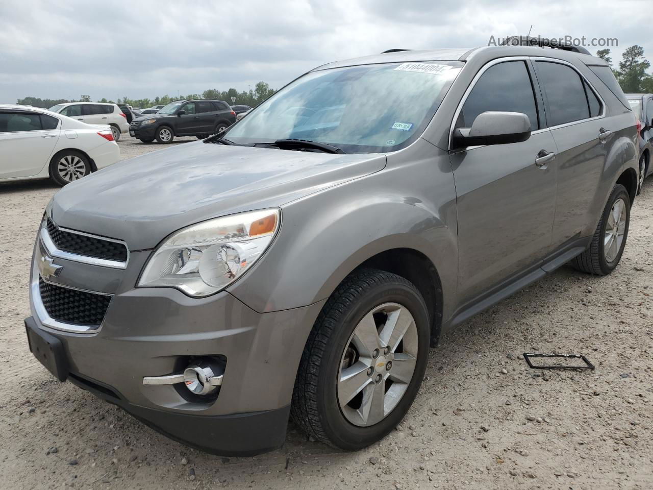 2012 Chevrolet Equinox Lt Gray vin: 2GNALPEK6C6227601