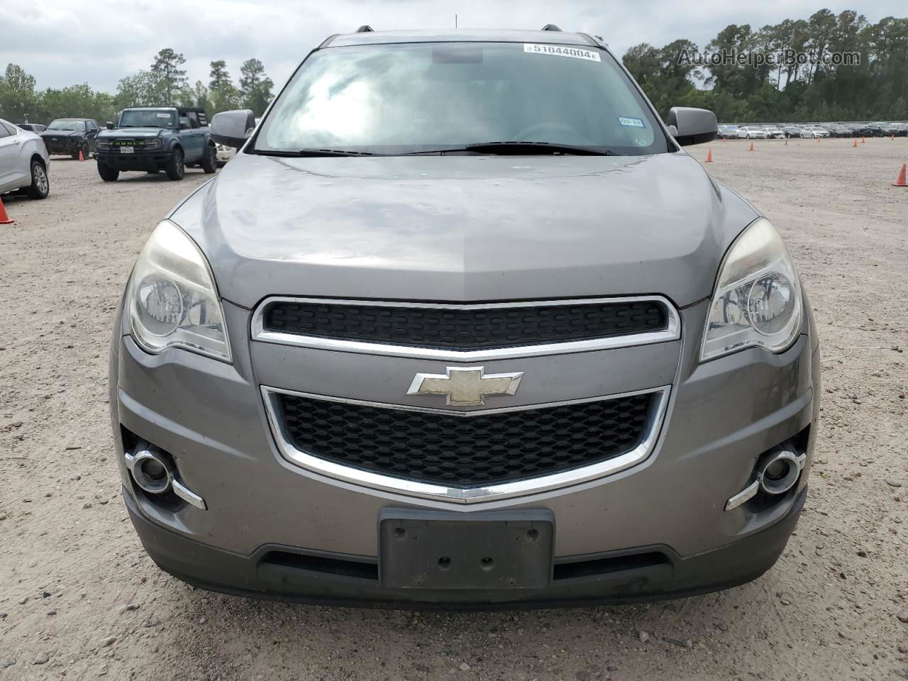 2012 Chevrolet Equinox Lt Gray vin: 2GNALPEK6C6227601