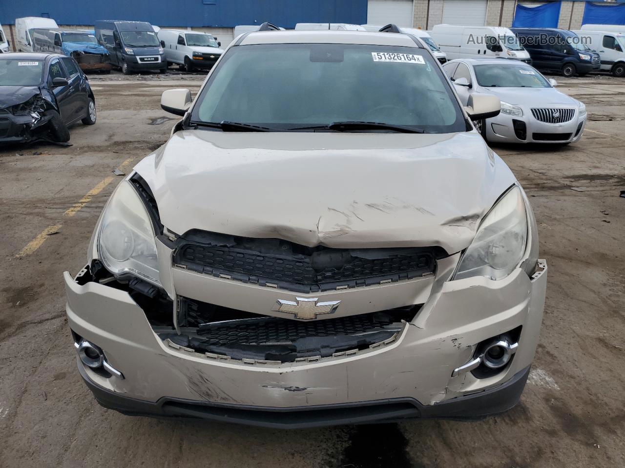 2012 Chevrolet Equinox Lt Beige vin: 2GNALPEK7C1106248