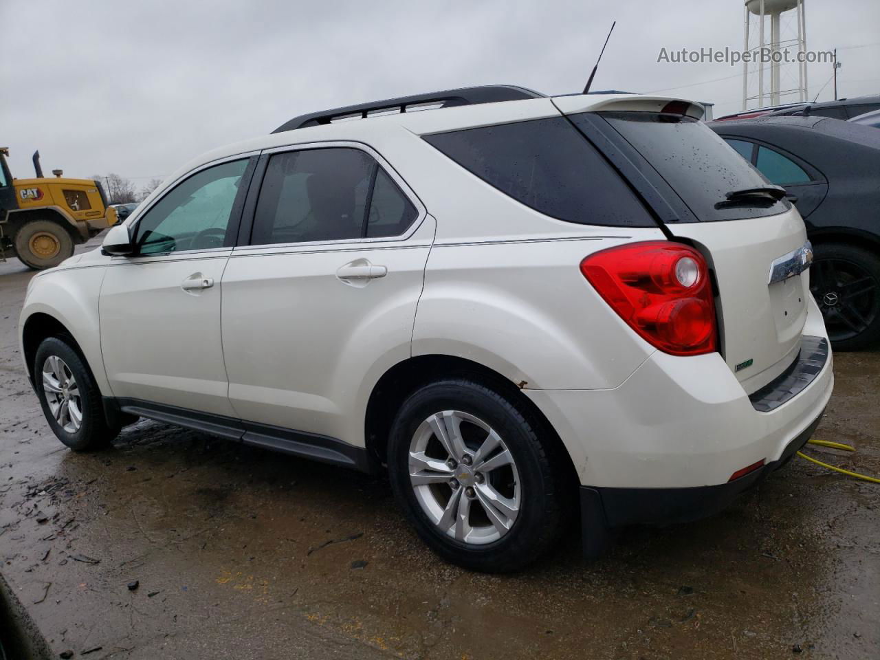 2012 Chevrolet Equinox Lt White vin: 2GNALPEK8C1253274