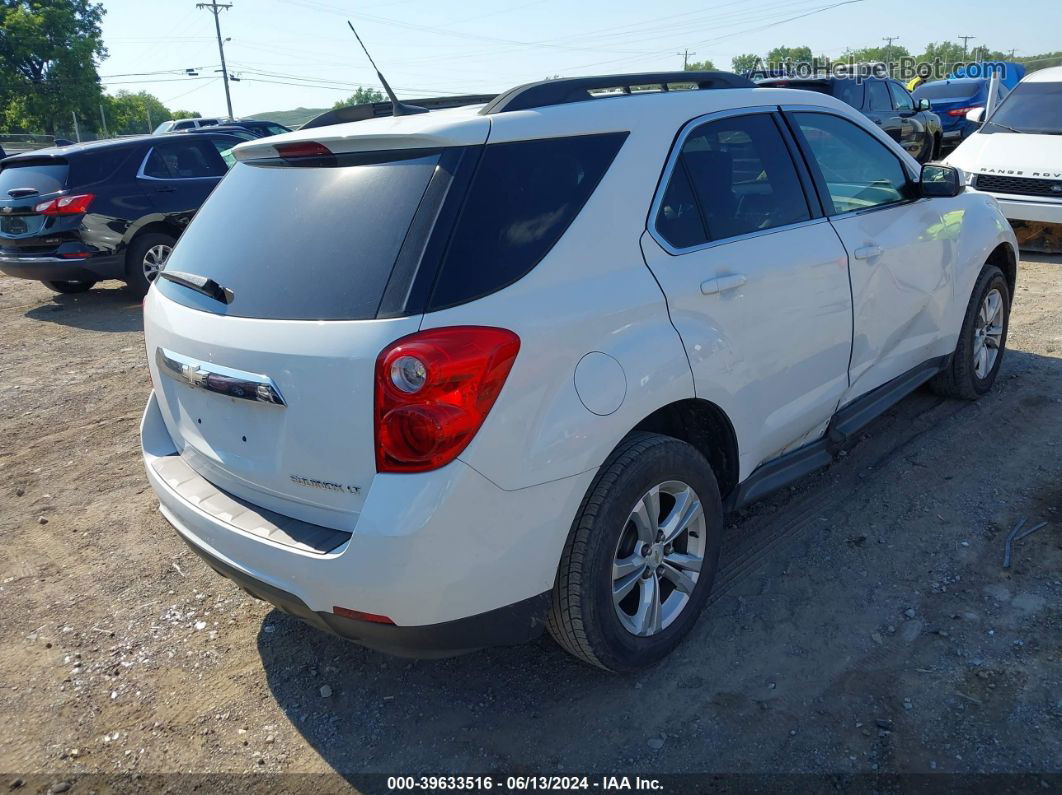 2012 Chevrolet Equinox 2lt White vin: 2GNALPEK8C6397118