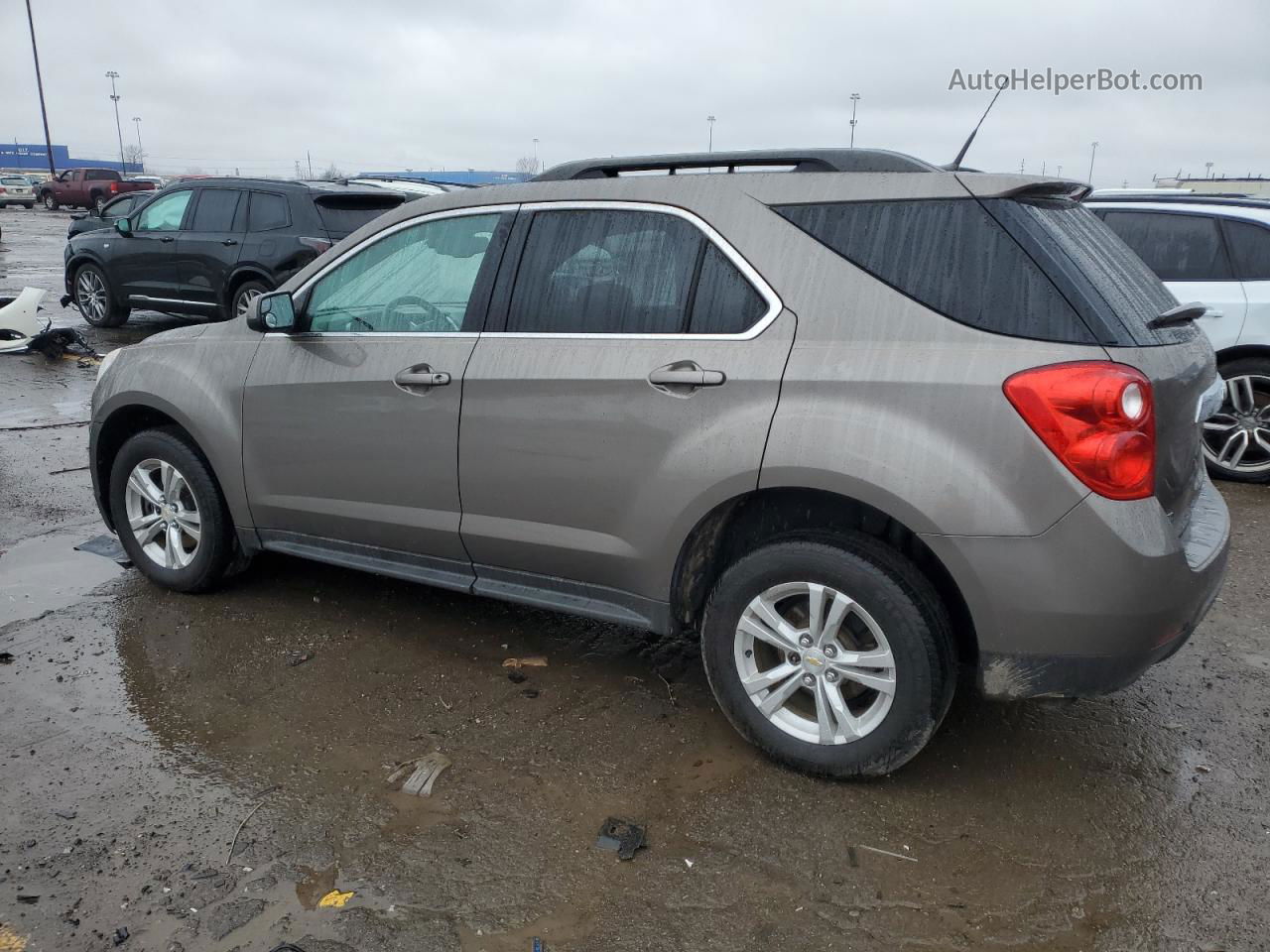 2012 Chevrolet Equinox Lt Tan vin: 2GNALPEK9C6141909